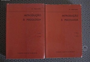 Livros Introdução à Psicologia Volumes I e II.