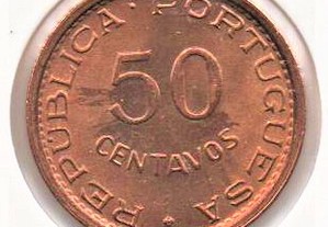 Moçambique - 50 Centavos 1973 - soberba