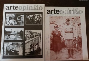 2 Revistas Arte Opinião Nº5/15 1979 e 82