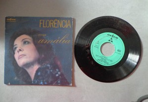 Disco vinil single - Amália - Florência - Amália