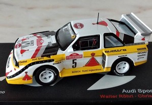 * Miniatura 1:43 Audi Sport Quattro E2 Walter Rohrl / Christian Geistdorter Sanremo (1983)
