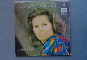 Disco single vinil Amália Rodrigues - Cheira a Lisboa