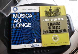 Obras de Érico Verisimo e Jonh Steinbeck