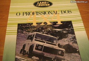 Prospecto Land Rover antigo