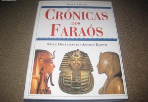Livro "Crónicas dos Faraós" de Peter A. Clayton