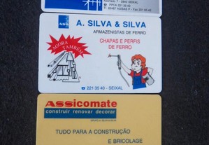 Calendários Vintage A.Silva &Silva