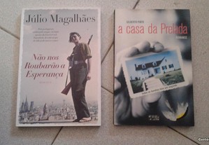 Obras de Júlio Magalhães e Gilberto Pinto