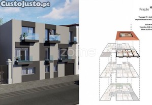 Apartamento T3 Novo Com Garagem Varandas E Sótão