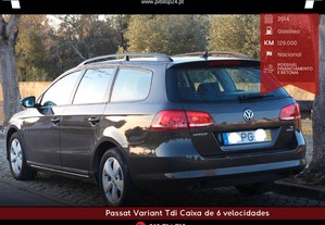 VW Passat Variant Tdi Só 129Mil c/Garantia