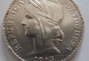 Moeda 50 centavos Prata 1913