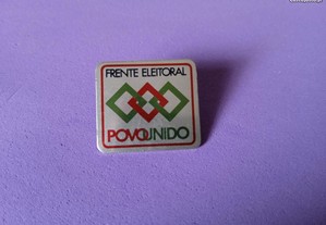 Pin Frente Eleitoral Povo Unido 1976