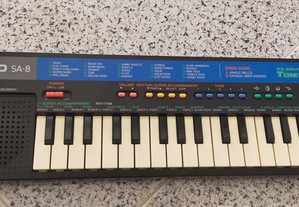 Vintage Casio SA-8 Music Synth Keyboard Circuit Bending Synthesizer Drum Machine Piano
