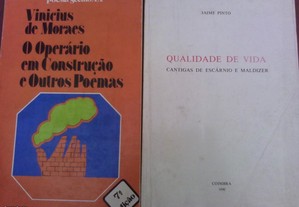 Obras de Vinicius Moraes e Jaime Pinto