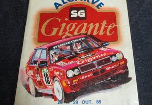 Autocolante Rallye Algarve SG Gigante 1989