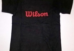 T-Shirt de Criança Unissexo, Ténis, Wilson, como Nova