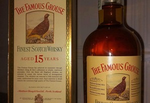 Whisky The Famous Grouse 15 yaers  43% alc.