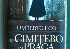 Livro il Cimiterio di Praga - Umberto Eco - Novo