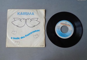 Disco vinil single - Karisma - O baile dos passari