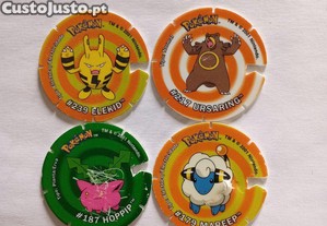 Tazos Pokémon originais