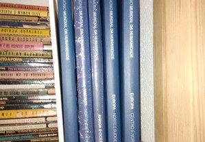Património Mundial - 5 volumes - Círculos de Leitores