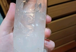 Ponta de cristal de quartzo