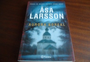 "Aurora Boreal" de Asa Larsson - 1ª Edição de 2010