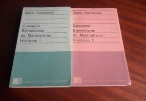 "Conceitos Elementares do Materialismo Histórico" - 2 Volumes de Marta Harnecker - 1ª Edição de 1975