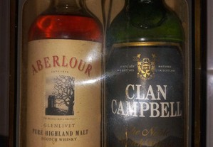 Whisky  Aberlour 10 yaers + Clan Campbell