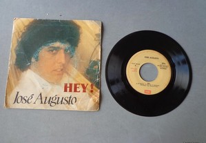 Disco vinil single - José Augusto - Hey!