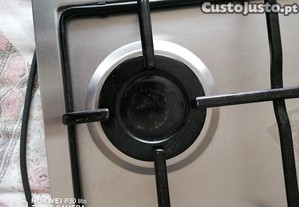 placa a gás cor inox