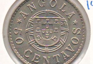 Angola - 50 Centavos 1922 - soberba