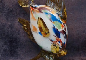 Peixe antigo em vidro de Murano