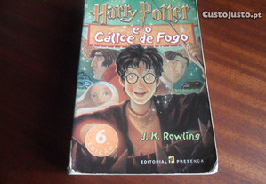 "Harry Potter e o Cálice de Fogo" de J. K. Rowling - 6ª Edição de 2001