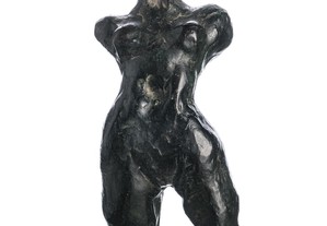 Maria Mendes (N. 1948) "Dorso Feminino" Escultura