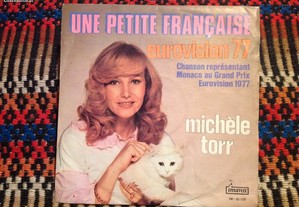 Michèle Torr - Une petite française - Eurovisão 77 - single