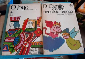 Obras de Carlo Coccioli e Giovanni Guareschi