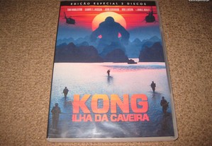 Kong: Ilha da Caveira" com Samuel L. Jackson/Edição Especial com 2 DVDs