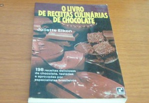 O Livro de Receitas Culinárias de Chocolate de Juliette Elkon