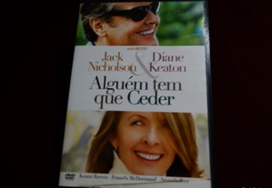 DVD-Alguém tem de ceder-Jack Nicholson/Diane keaton
