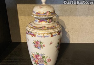 pote colorido florido
