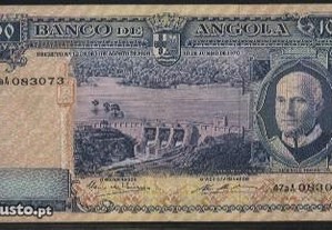 Espadim - Nota de 1.000$00 de 1970 - Angola