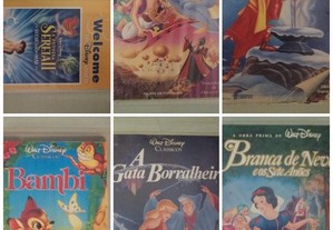 Cassetes VHS Disney