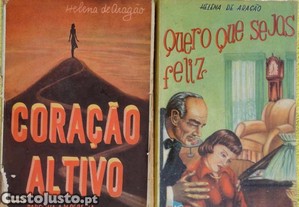2 livros de Helena de Aragão