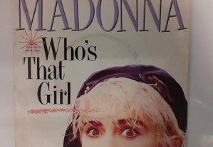 Disco vinil single Madonna Who's that girl