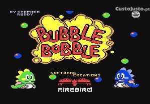 Jogo Bubble Bobble ano 1986