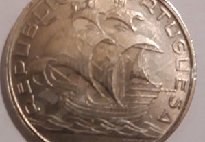 Moeda de prata de 10 escudos de 1955