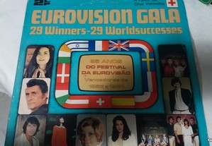 Disco vinil LP duplo eurovision gala impecavel