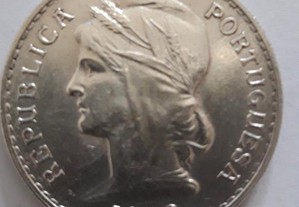 Moeda 50 centavos Prata 1916