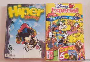 Livro Banda desenhada Hiper Disney e Disney Especial