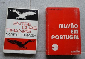 Obras de Mário Braga e Alvaro Lins